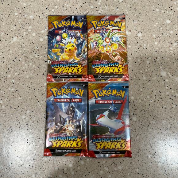 Pokemon - Surging Sparks - Booster Pack - New - Picture 1 of 2